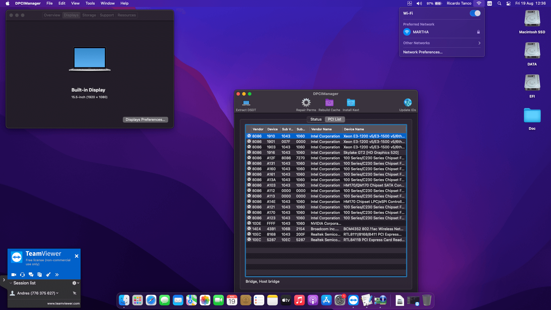 Asus ROG GL552VX CN228T [SkyLake   Intel HD 530 + I2C]   OpenCore 2